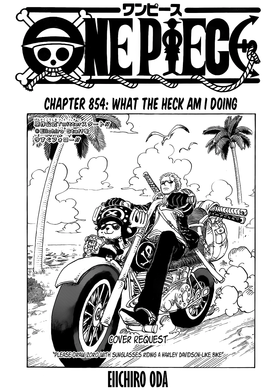 One Piece, Chapter 854 image 01